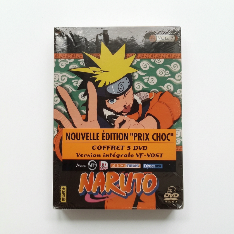 Naruto Volume 7 DVD Collector Neuf Français