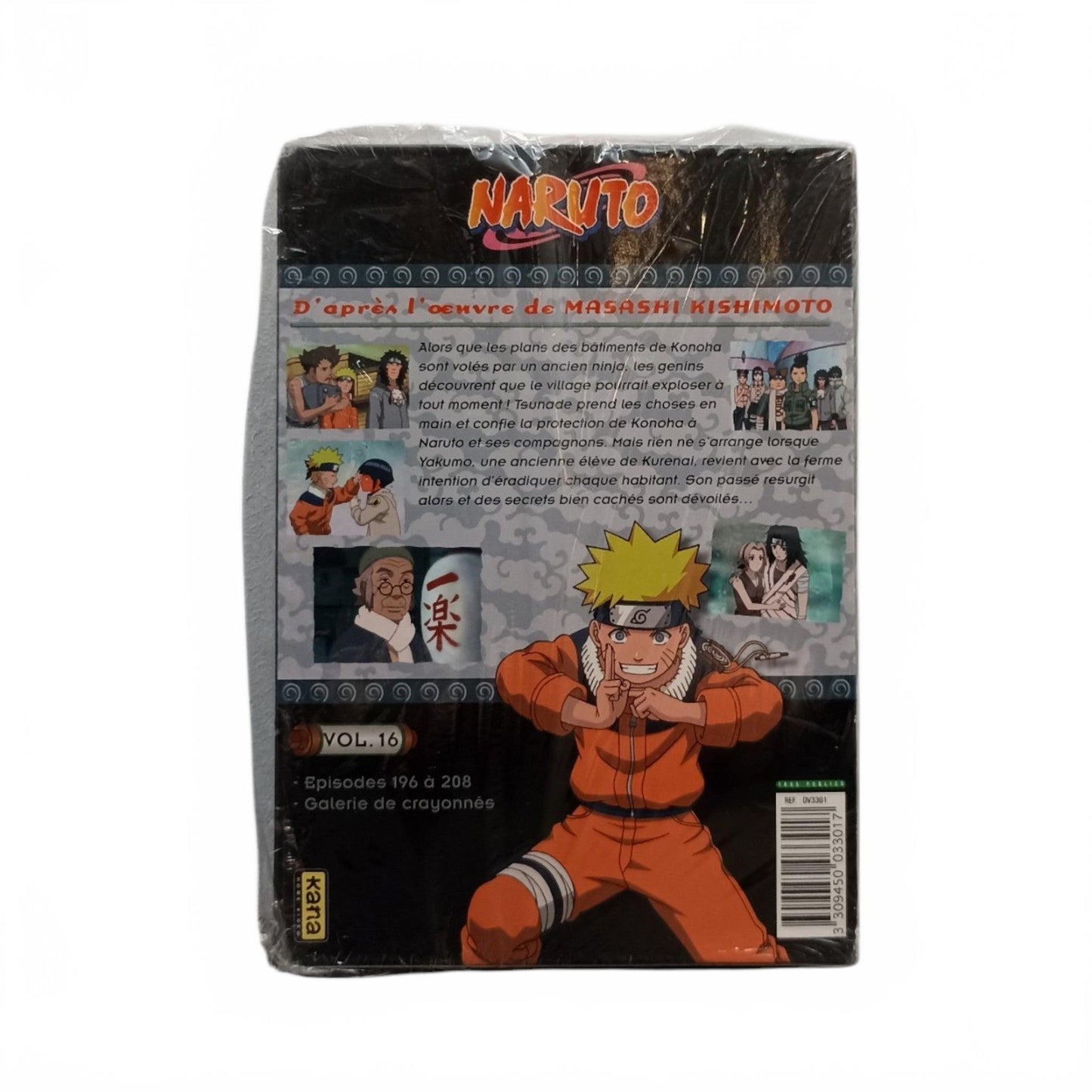 Naruto Volume 16 DVD Collector Neuf Français