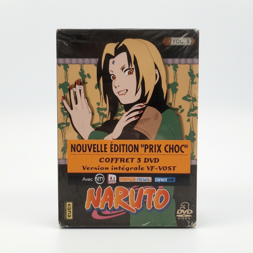 Naruto Volume 8 DVD Collector Neuf Français
