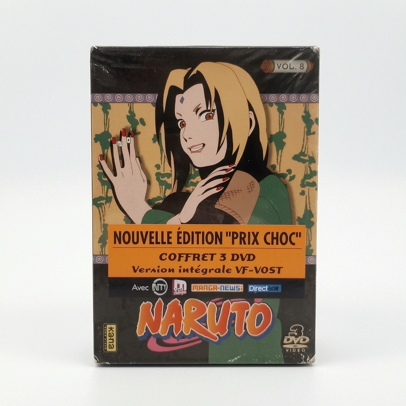 Naruto Volume 8 DVD Collector Neuf Français