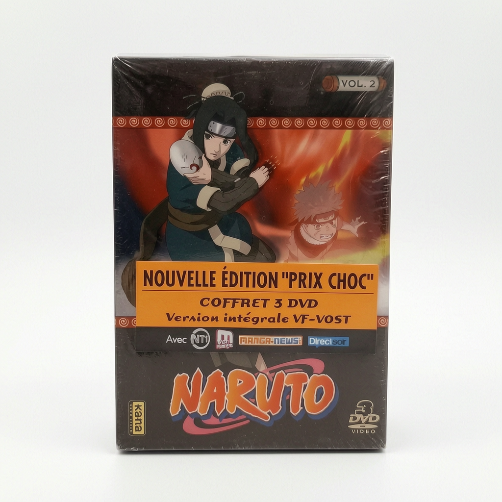 Naruto Volume 2 DVD Collector Neuf Français