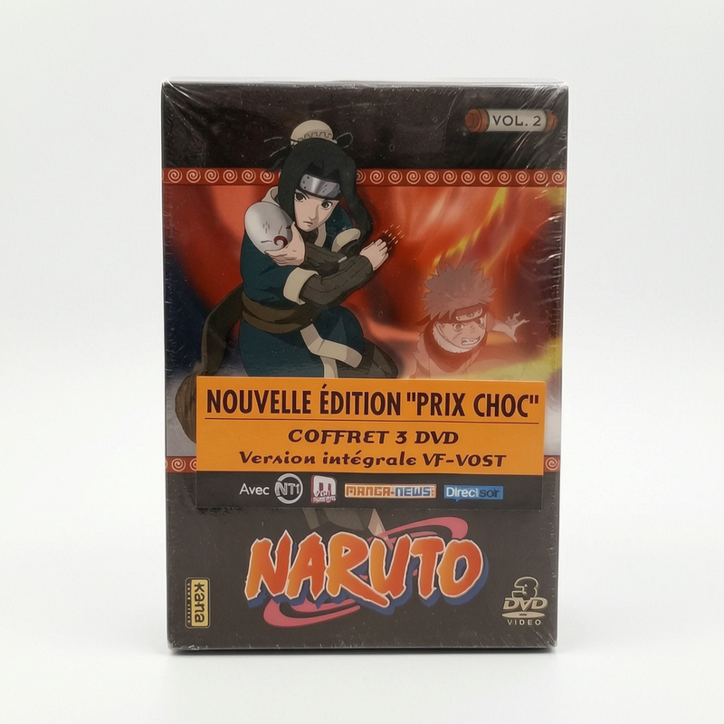 Naruto Volume 2 DVD Collector Neuf Français