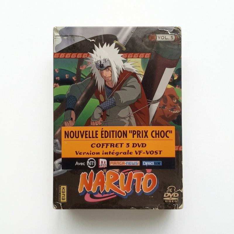 Naruto Volume 5 DVD Collector Neuf Français