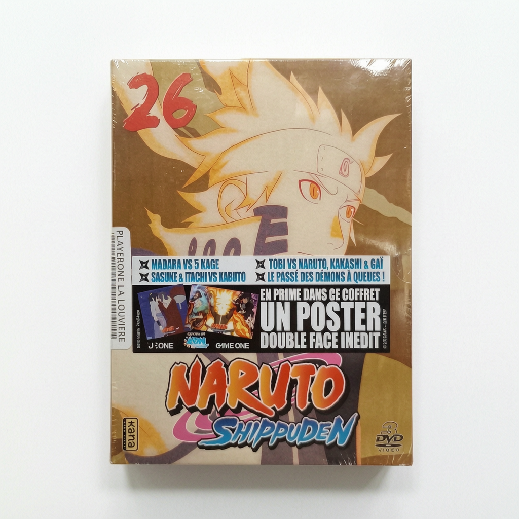 Naruto Shippuden Volume 26 DVD Collector Neuf Français