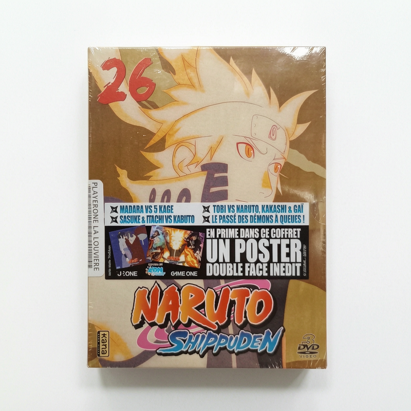 Naruto Shippuden Volume 26 DVD Collector Neuf Français