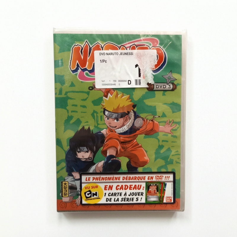 Naruto DVD 3 Classic Neuf en Français