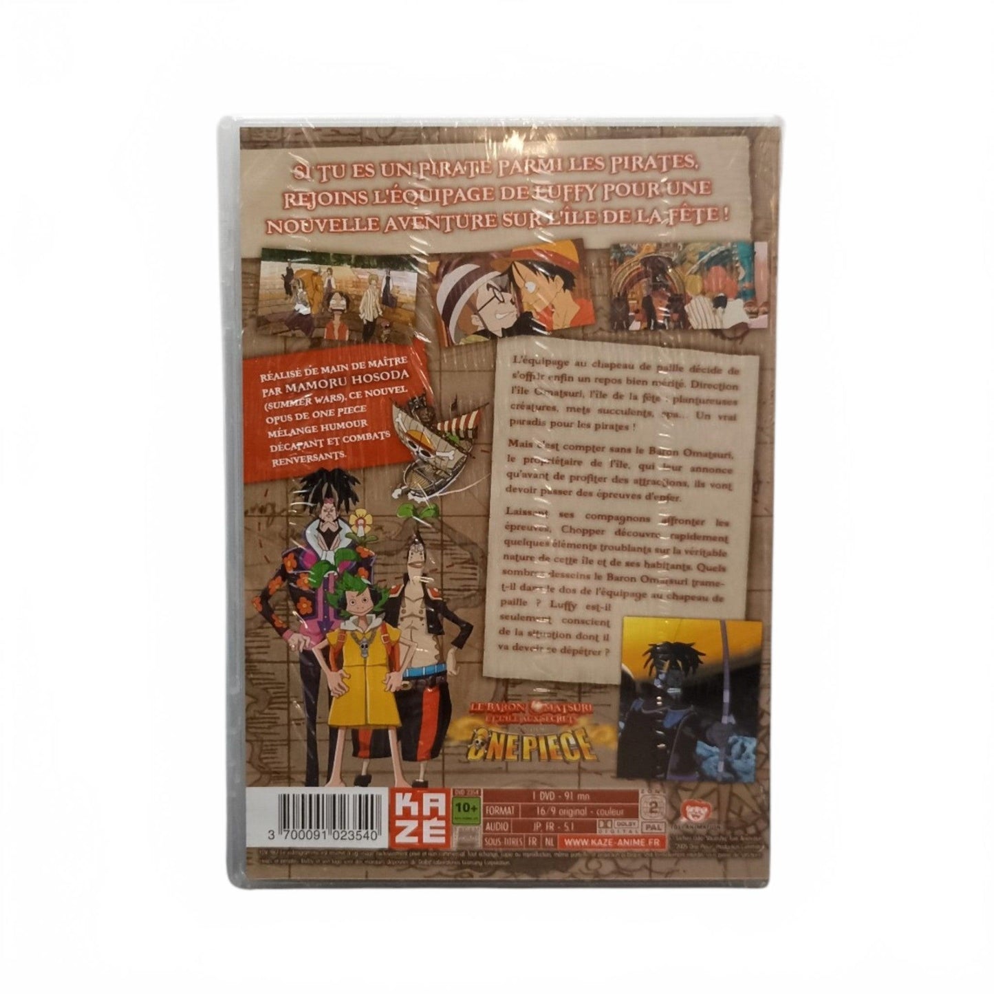 One Piece Le Baron Matsuri Et L'île aux Secrets DVD Classic Neuf en Français