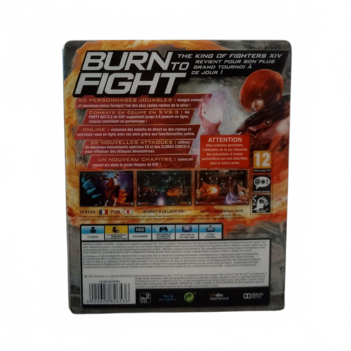 The king Of Fighters PlayStation 4 (PS4)