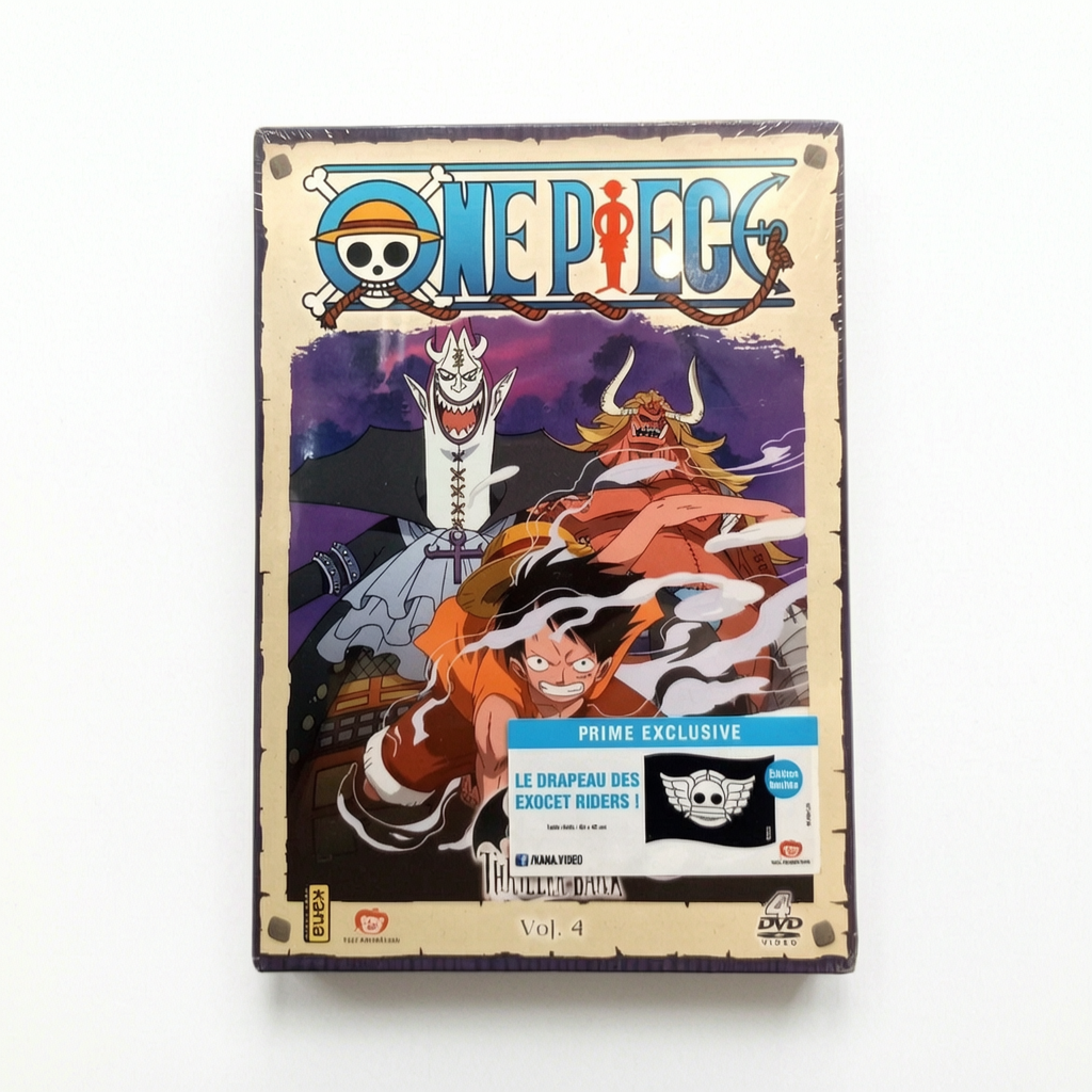 One Piece Thriller Bark Volume 4 DVD Collector Neuf Français