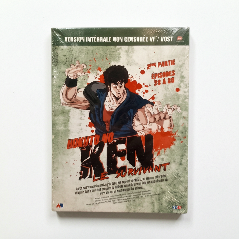 Hokuto no Ken 3ème partie épisode 23 à 38 DVD Collector Neuf Français
