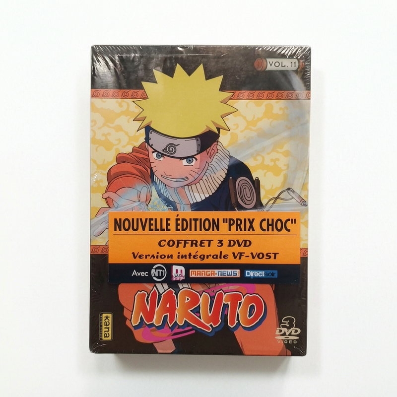 Naruto Volume 11 DVD Collector Neuf Blister FRA