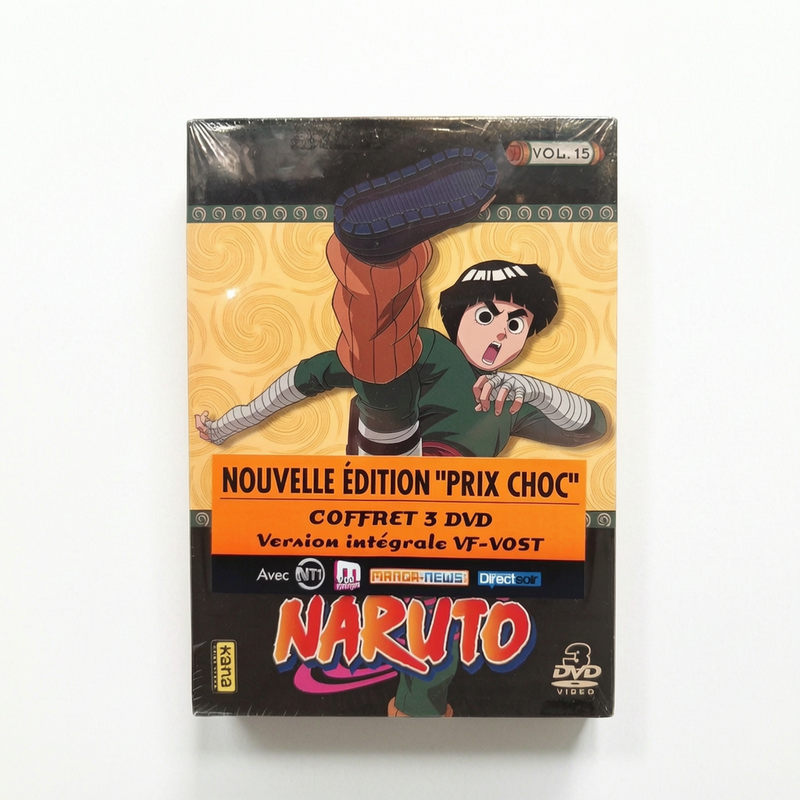 Naruto Volume 15 DVD Collector Neuf Blister FRA