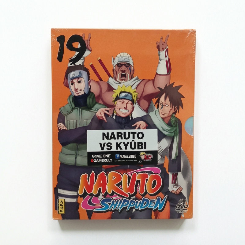 Naruto Shippuden 19 DVD Collector Neuf Blister FRA