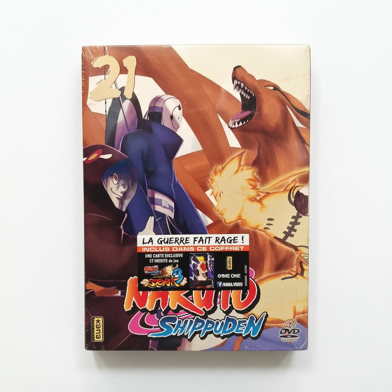 Naruto Shippuden 21 DVD Collector Neuf Blister FRA