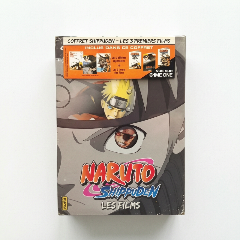 Naruto Shippuden Les films DVD Collector Neuf Blister FRA