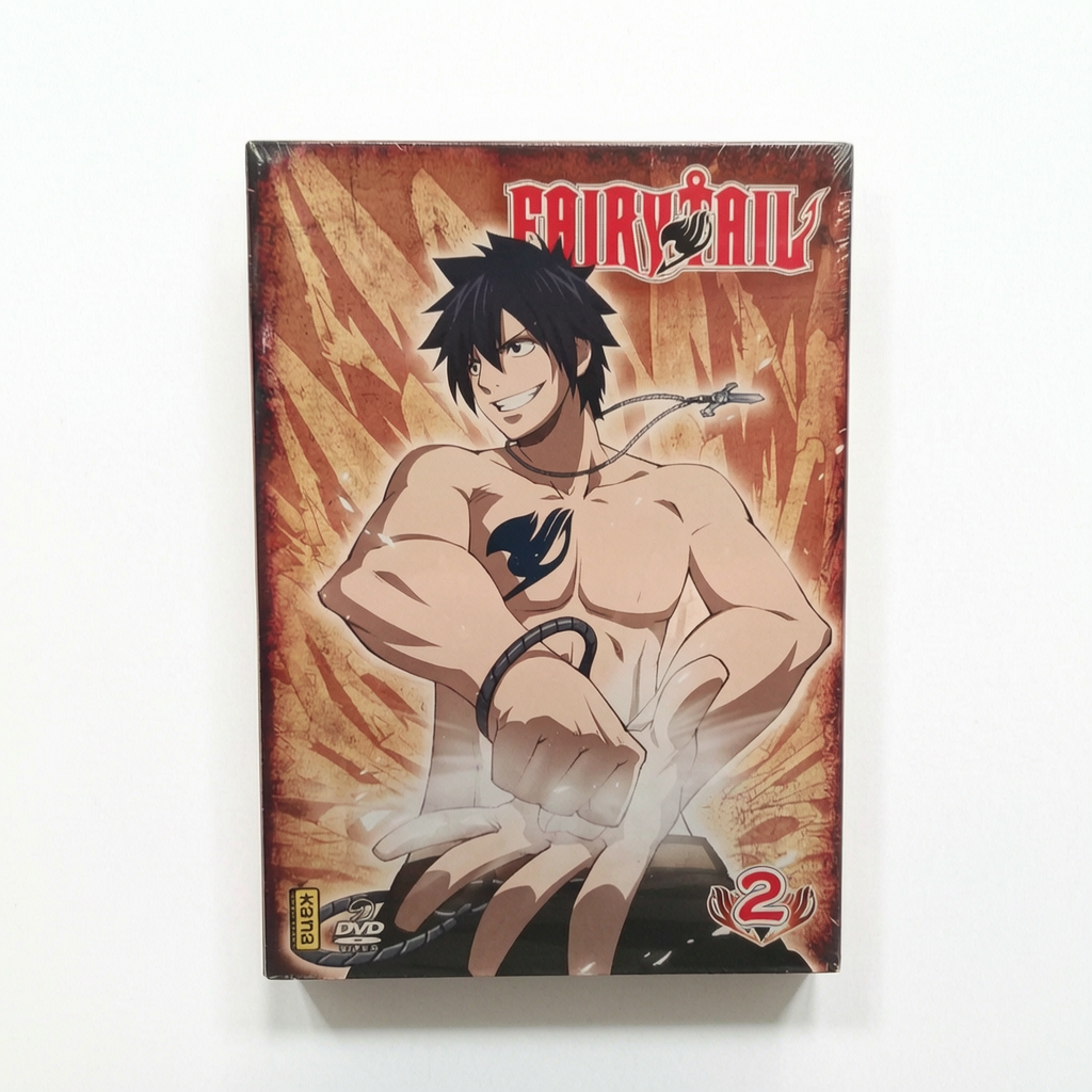 Fairy Tail Vol 2 DVD Collector Neuf Blister FR