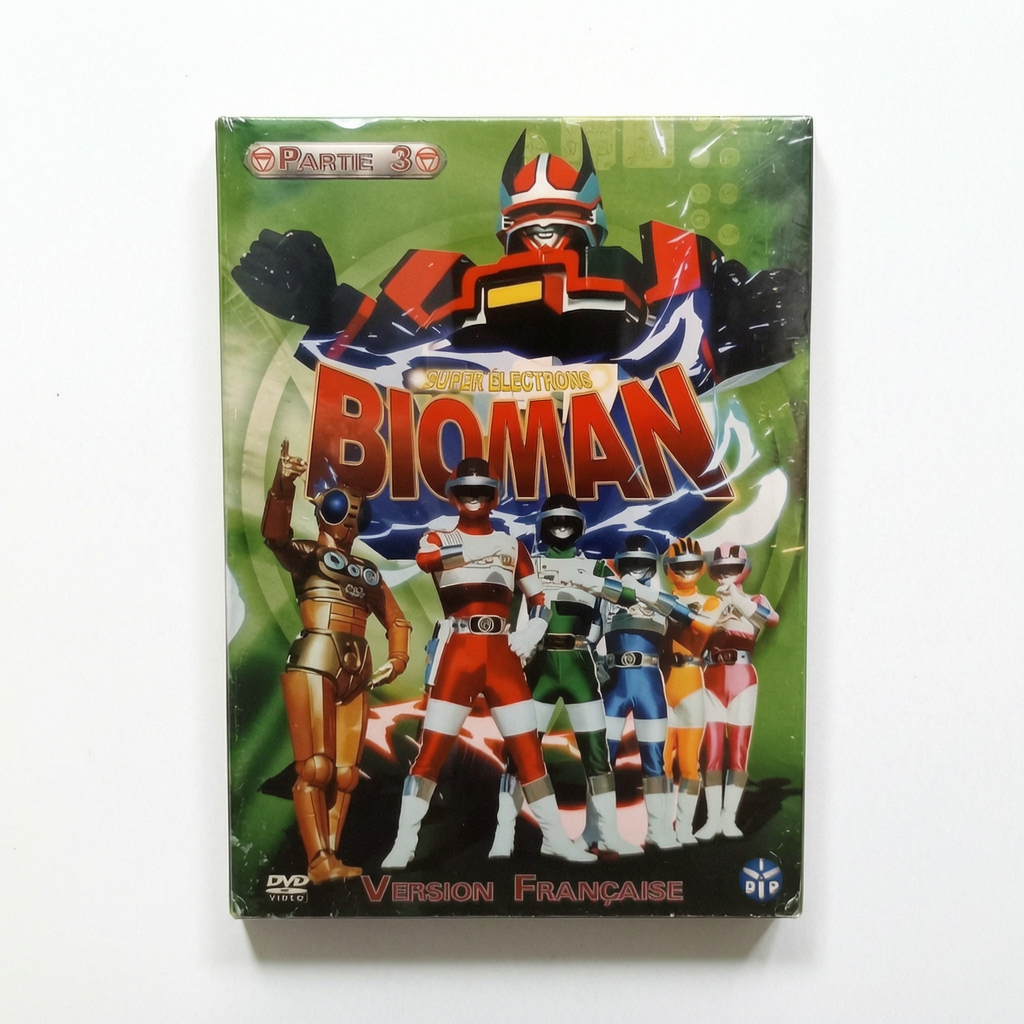 Super Electrons bioman partie 3 DVD Collector Neuf FRA