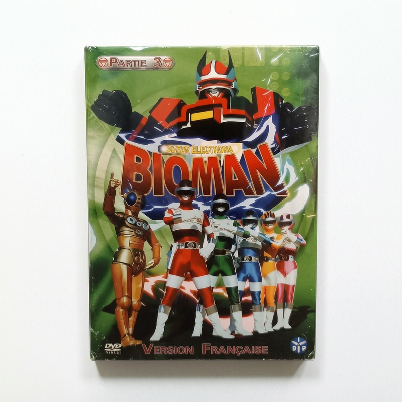 Super Electrons bioman partie 3 DVD Collector Neuf FRA