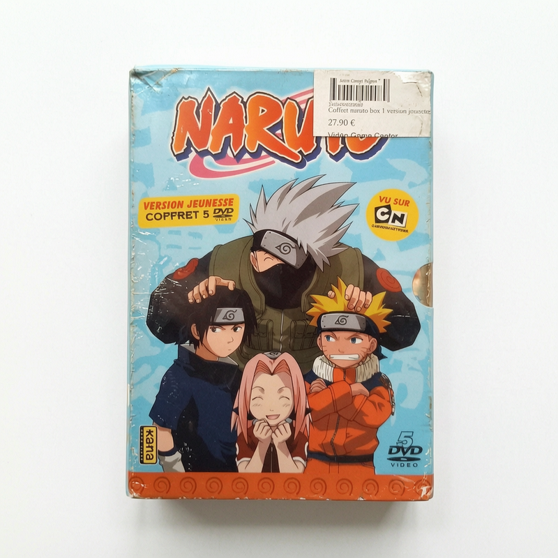 Naruto Coffret 5 DVD Collector Neuf FRA