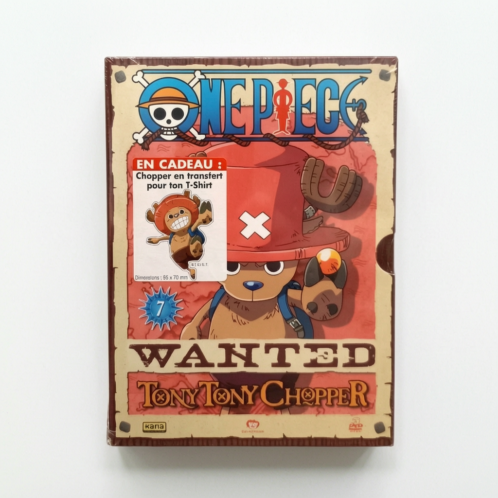 One Piece Wanted Tony Tony Chopper Box 7 DVD Collector