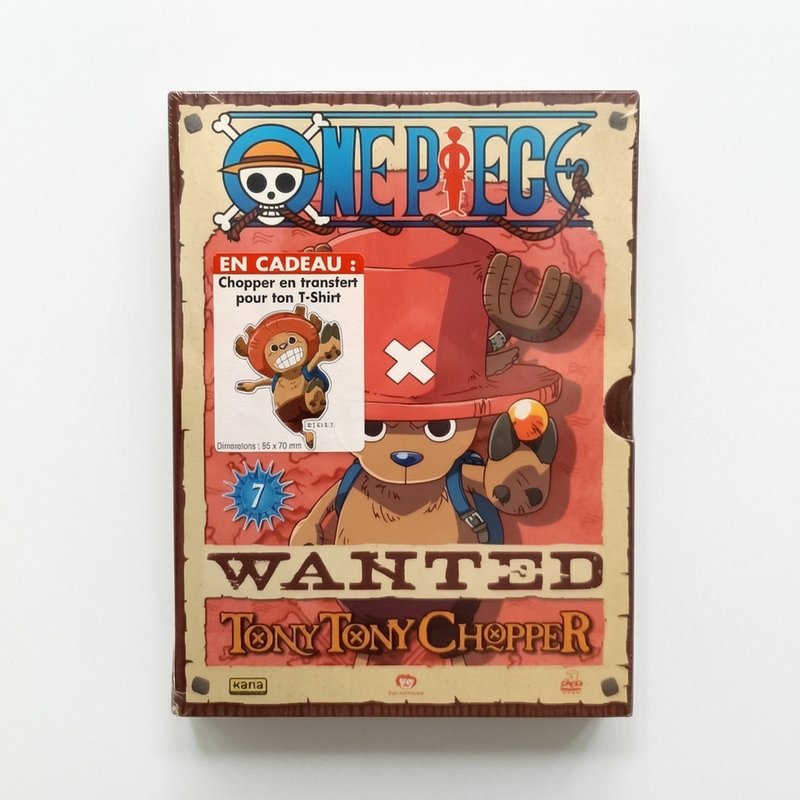 One Piece Wanted Tony Tony Chopper Box 7 DVD Collector