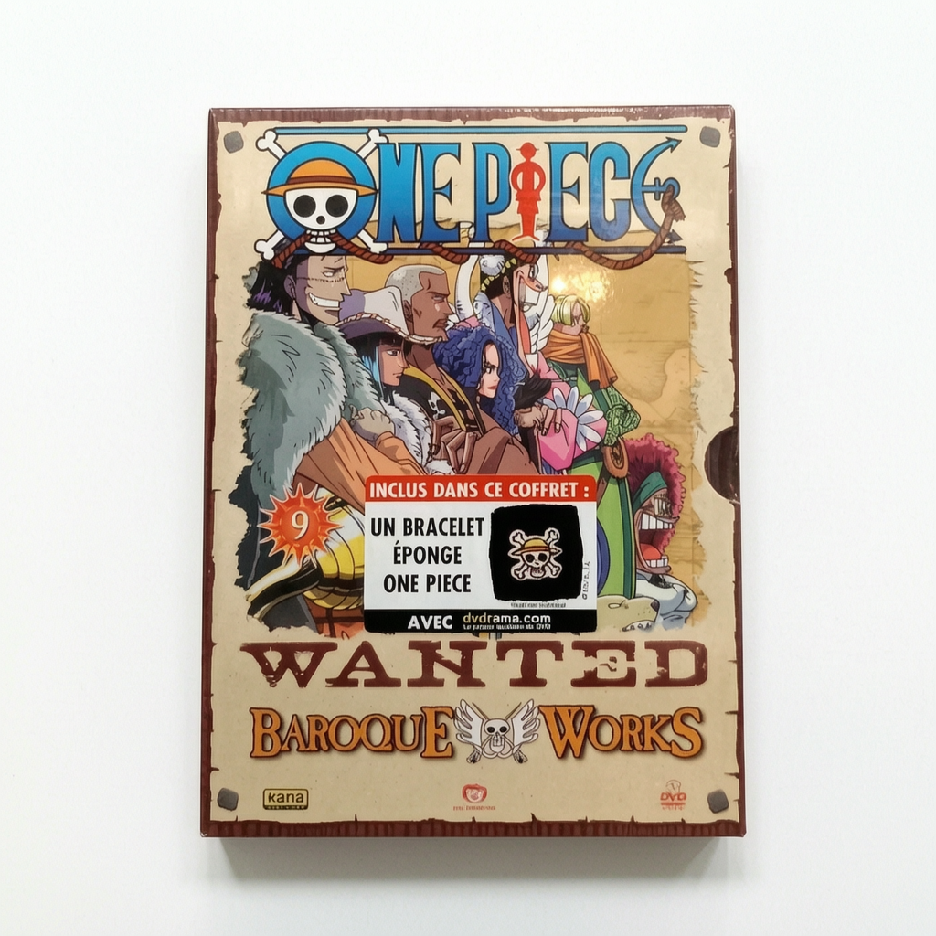 One Piece Wanted Baroque Works Box 9 Bracelet offert neuf FRA