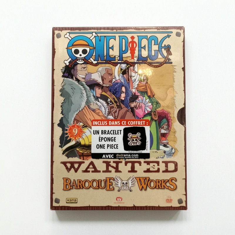 One Piece Wanted Baroque Works Box 9 Bracelet offert neuf FRA