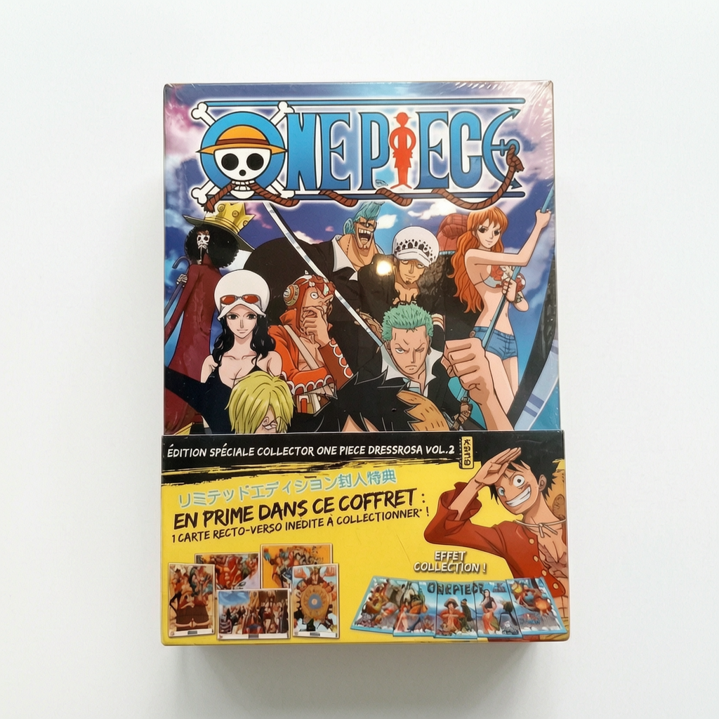 One Piece Edition Spéciale Collector One Piece Dressrosa vol 2 DVD Collector Neuf FRA