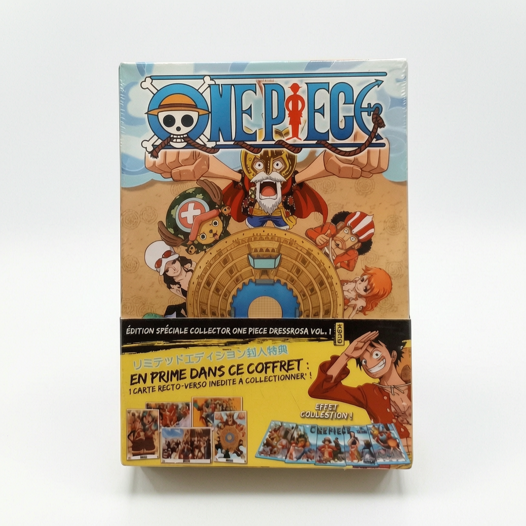 One Piece Edition Spéciale Collector One Piece Dressrosa vol 1 DVD Collector Neuf FRA