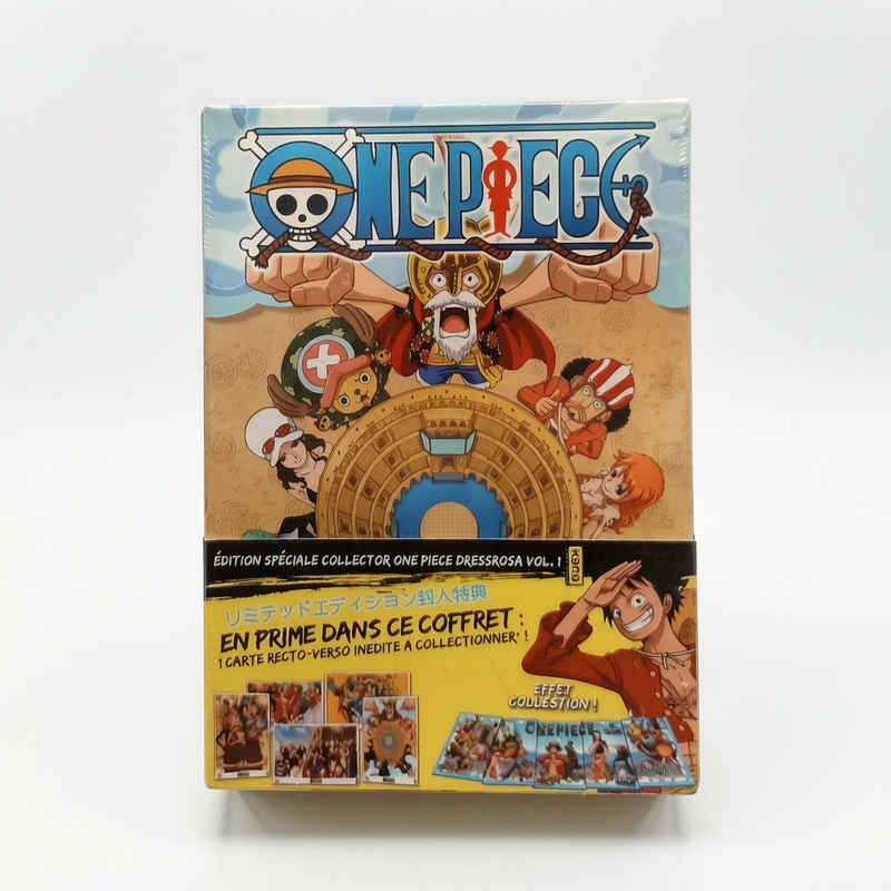 One Piece Edition Spéciale Collector One Piece Dressrosa vol 1 DVD Collector Neuf FRA