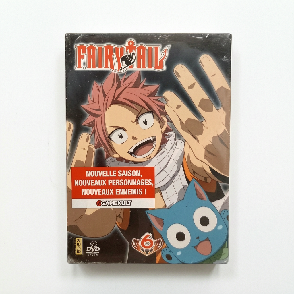 Fairy Tail Volume 6 DVD Collector Neuf FRA
