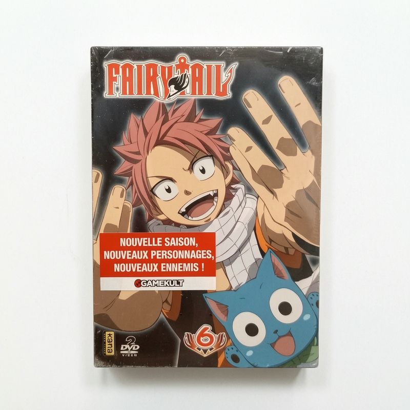 Fairy Tail Volume 6 DVD Collector Neuf FRA
