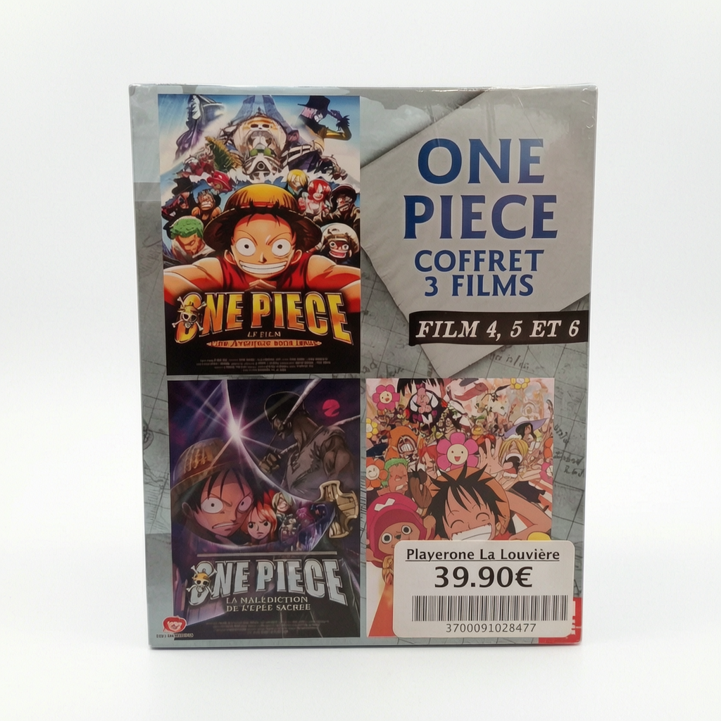 One Piece Film 4,5 et 6 DVD Collector Neuf FRA