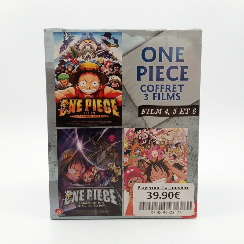 One Piece Film 4,5 et 6 DVD Collector Neuf FRA