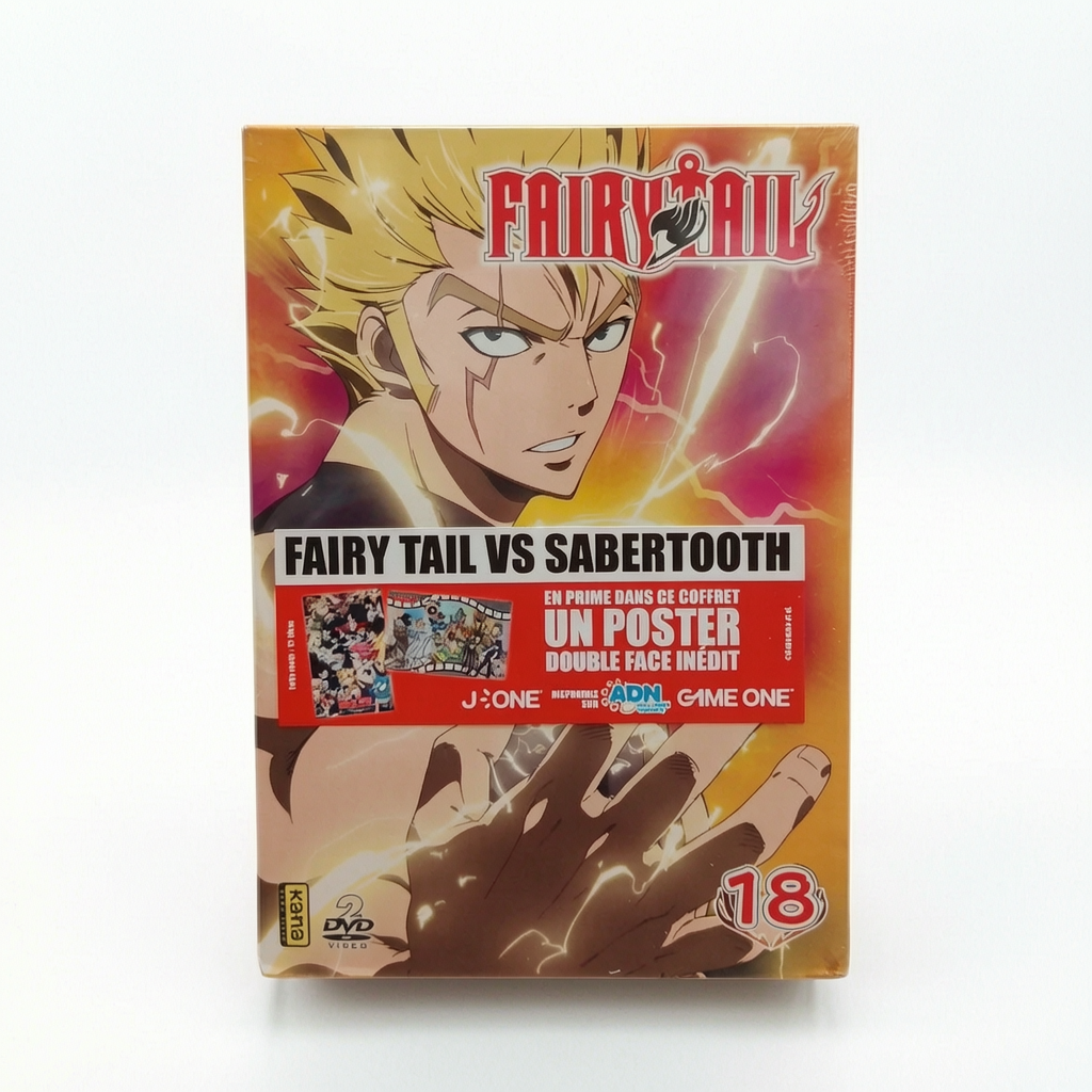 Fairy Tail Volume 18 DVD Collector Neuf FRA