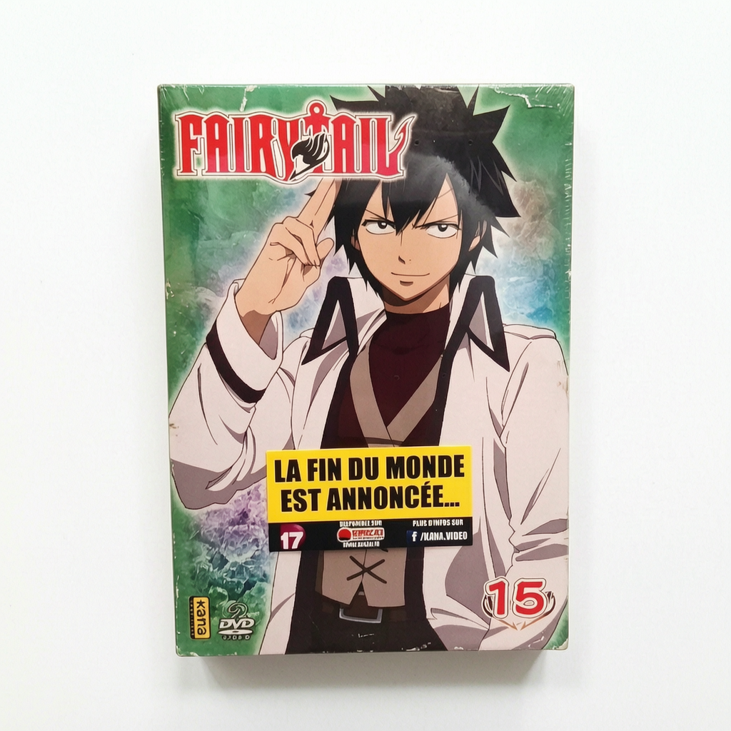 Fairy Tail Volume 15 DVD Collector Neuf FRA