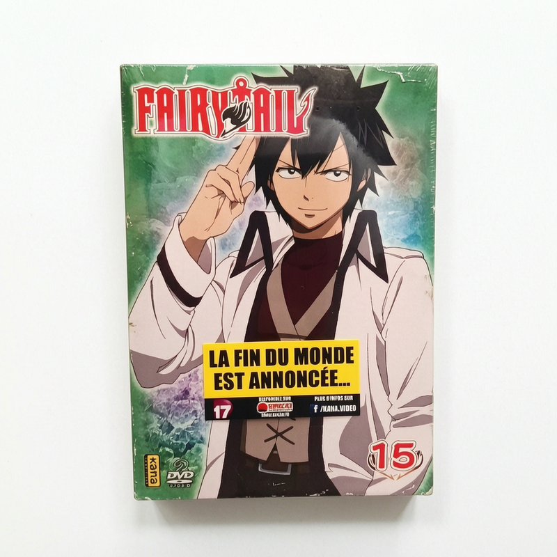 Fairy Tail Volume 15 DVD Collector Neuf FRA