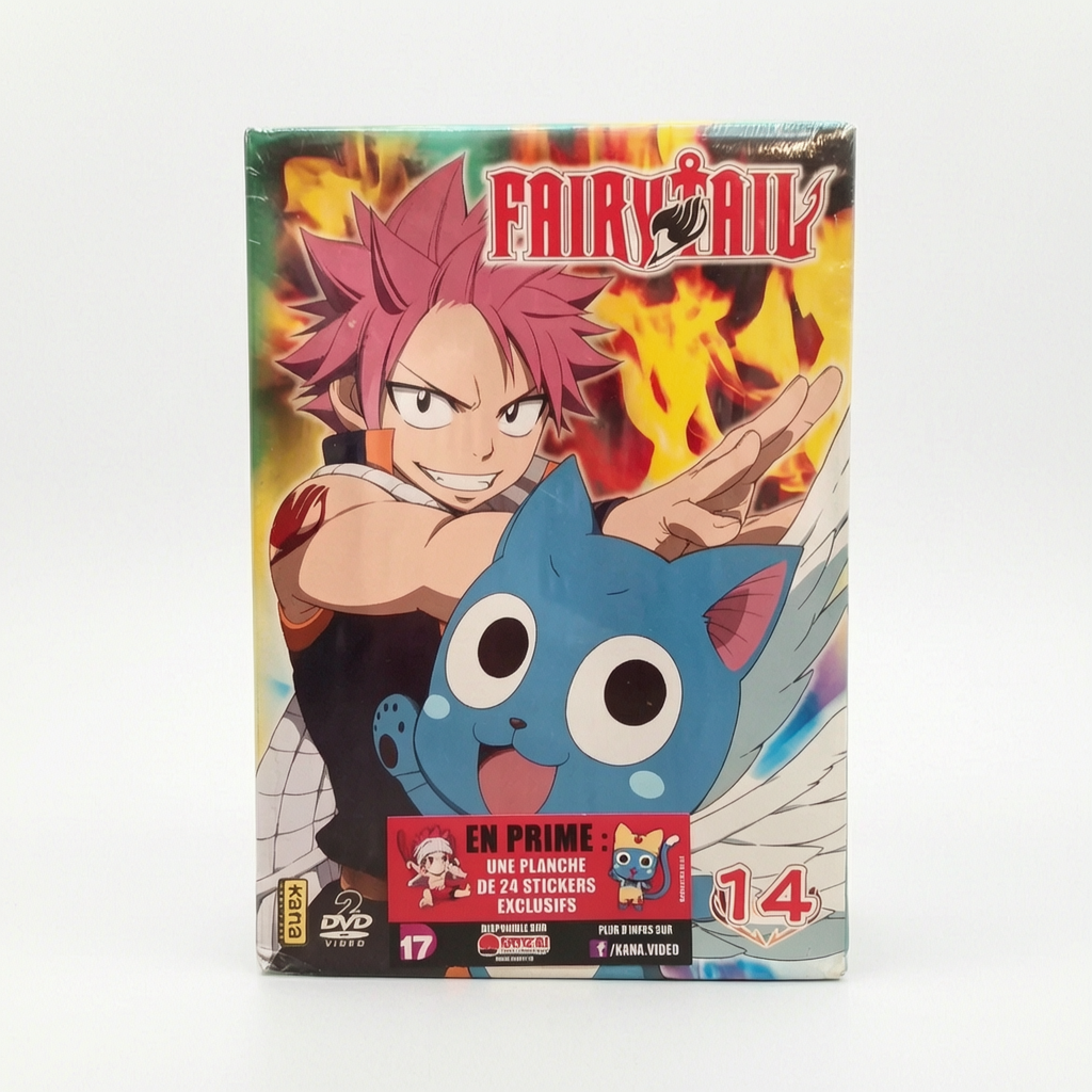 Fairy Tail Volume 14 DVD Collector Neuf FRA