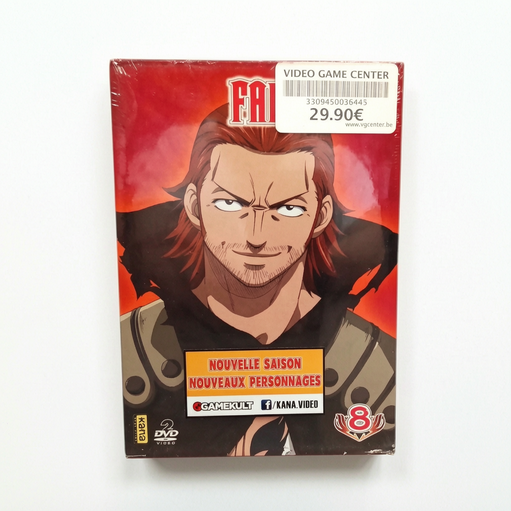 Fairy Tail Volume 8 DVD Collector Neuf FRA