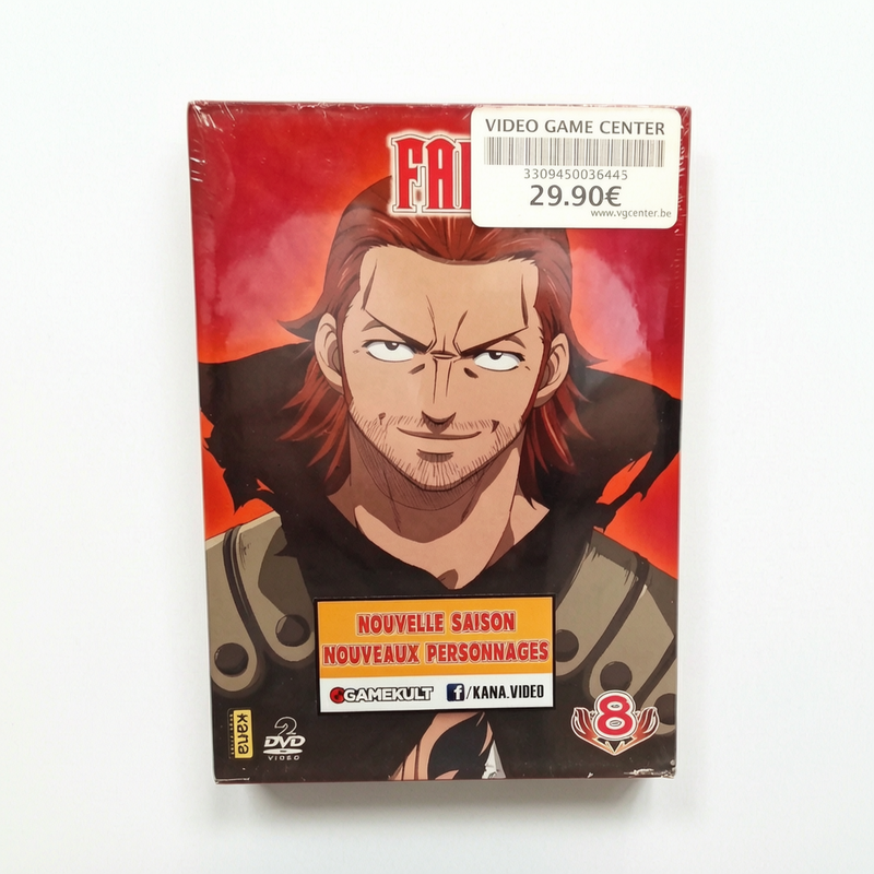 Fairy Tail Volume 8 DVD Collector Neuf FRA