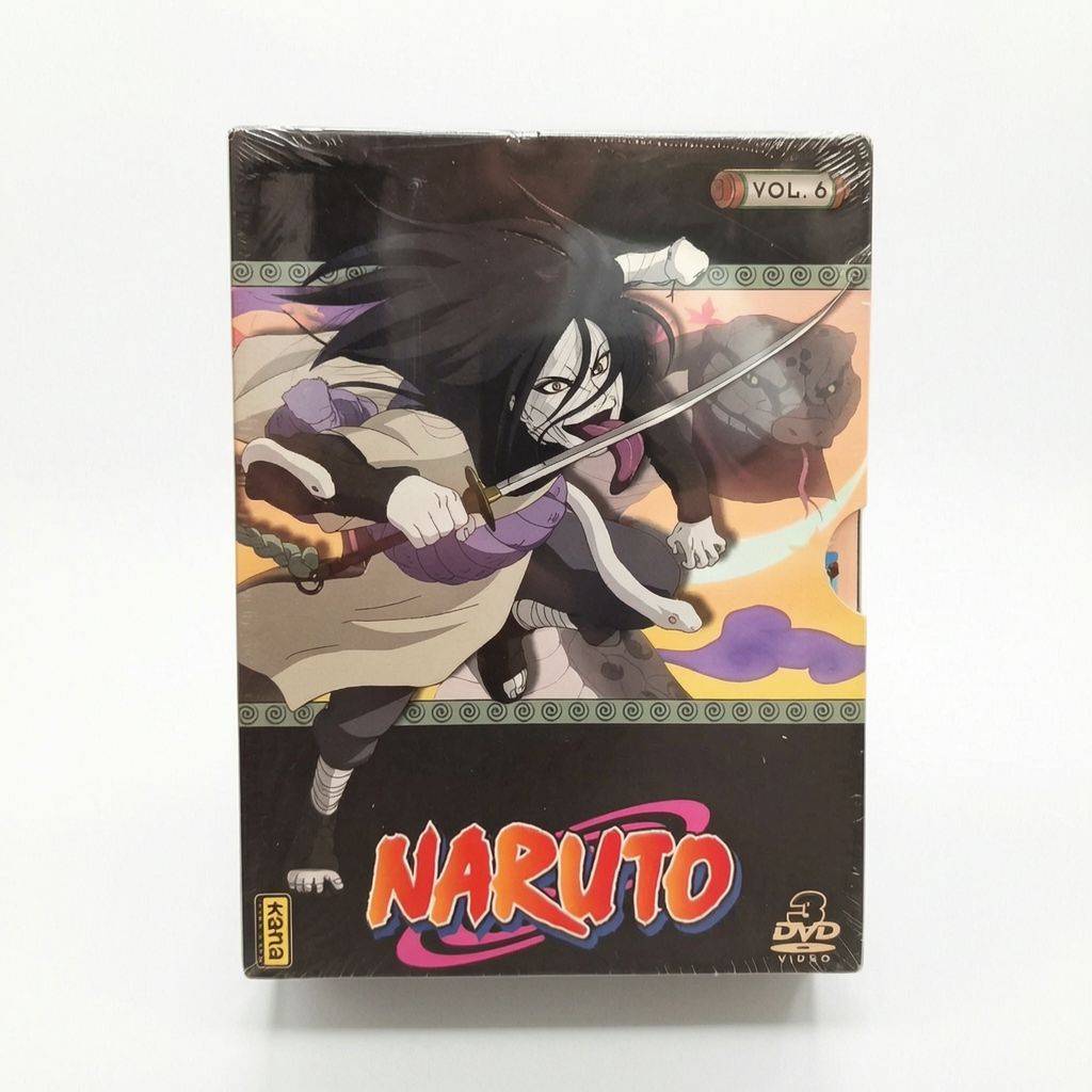 Naruto Volume 6 DVD Collector Neuf FRA