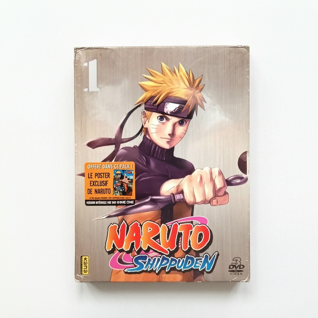 Naruto Shippuden Volume 1 DVD Collector Neuf FRA