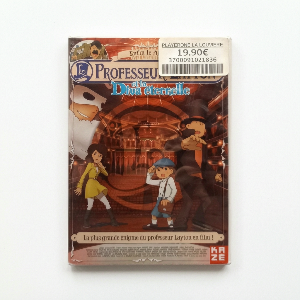 Professeur Layton et la Diva éternelle le Film DVD Classic Neuf Blister FR