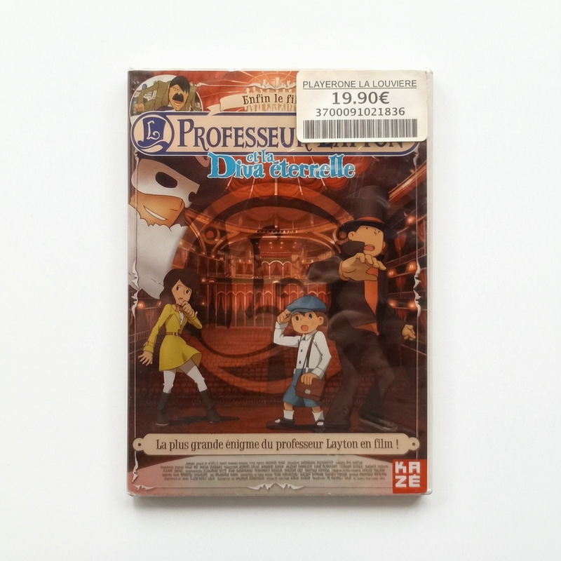 Professeur Layton et la Diva éternelle le Film DVD Classic Neuf Blister FR