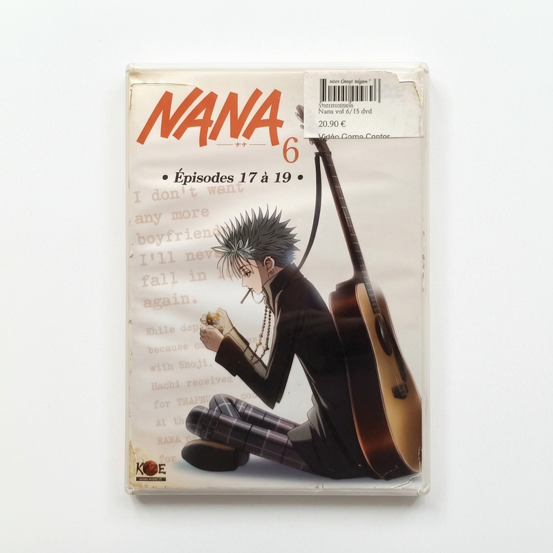 Nana épisode 17 à 19 DVD Classic FR