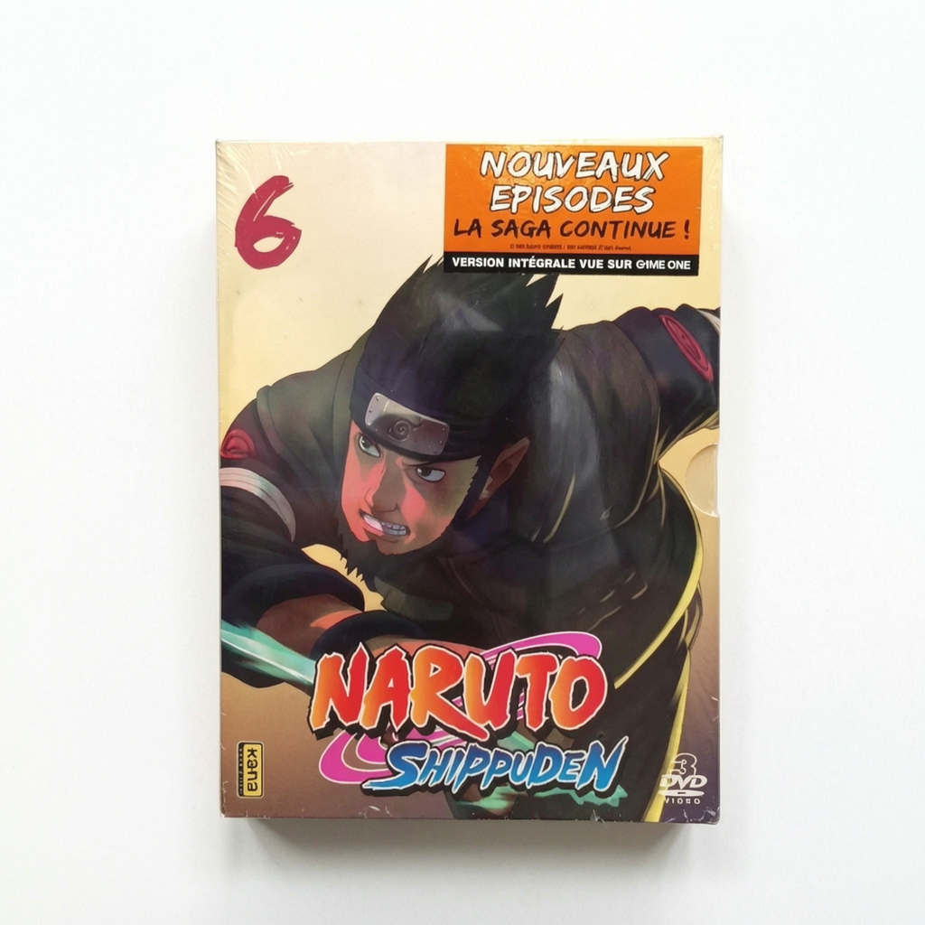 Naruto Shippuden Volume 6 DVD Collector Neuf FRA