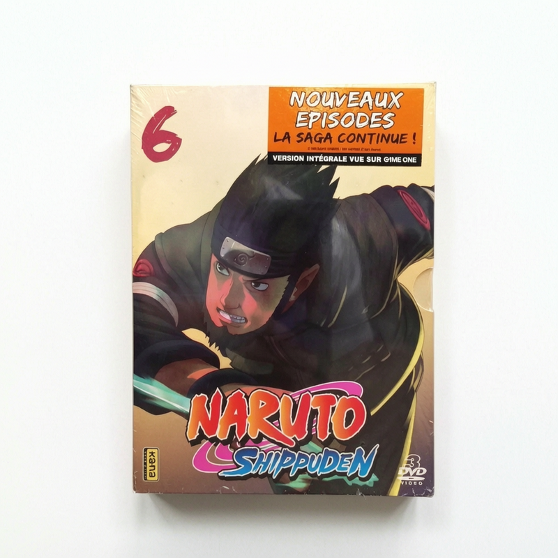 Naruto Shippuden Volume 6 DVD Collector Neuf FRA