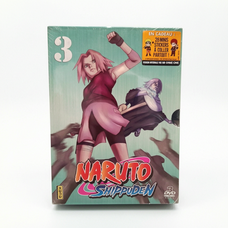 Naruto Shippuden Volume 3 DVD Collector Neuf FRA