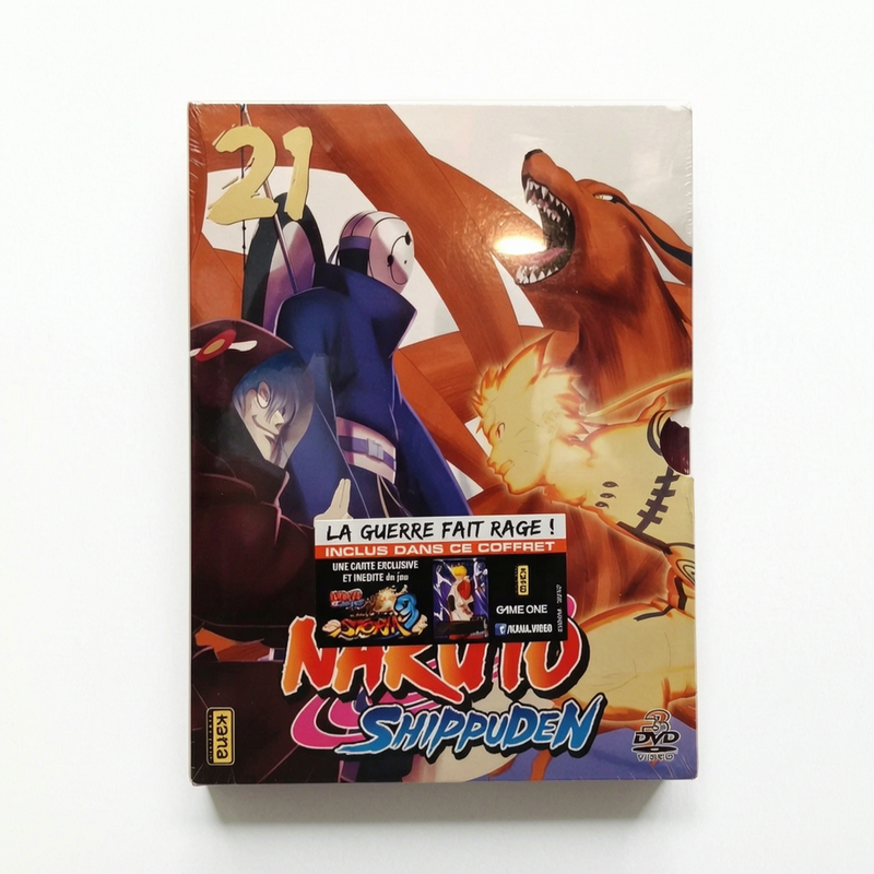 Naruto Shippuden Volume 21 DVD Collector Neuf FRA