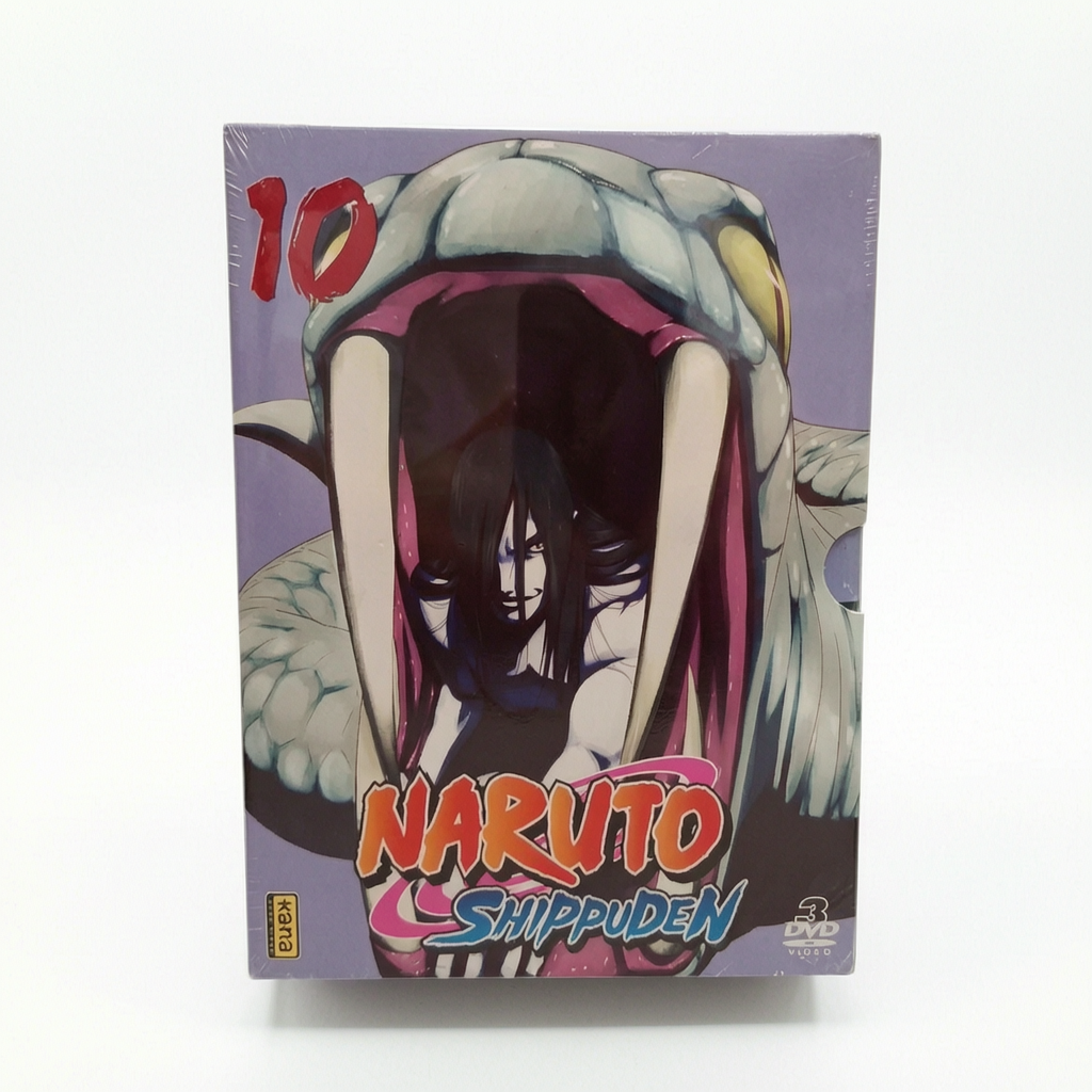 Naruto Shippuden Volume 10 DVD Collector Neuf FRA